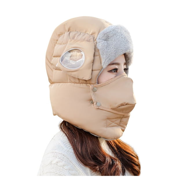 Gorro a Prueba de Viento Xihbxyly Invierno Ciclismo Esquí Máscara Bufanda