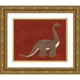 thumbnail image 1 of Robinson, Tamara 32x26 Gold Ornate Wood Framed with Double Matting Museum Art Print Titled - Dino III, 1 of 4