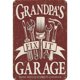 thumbnail image 1 of Placa Metal Vintage para Garaje Pintura Hierro Rectangular Arte Pared Bar en Casa 20x30cm, 1 of 9