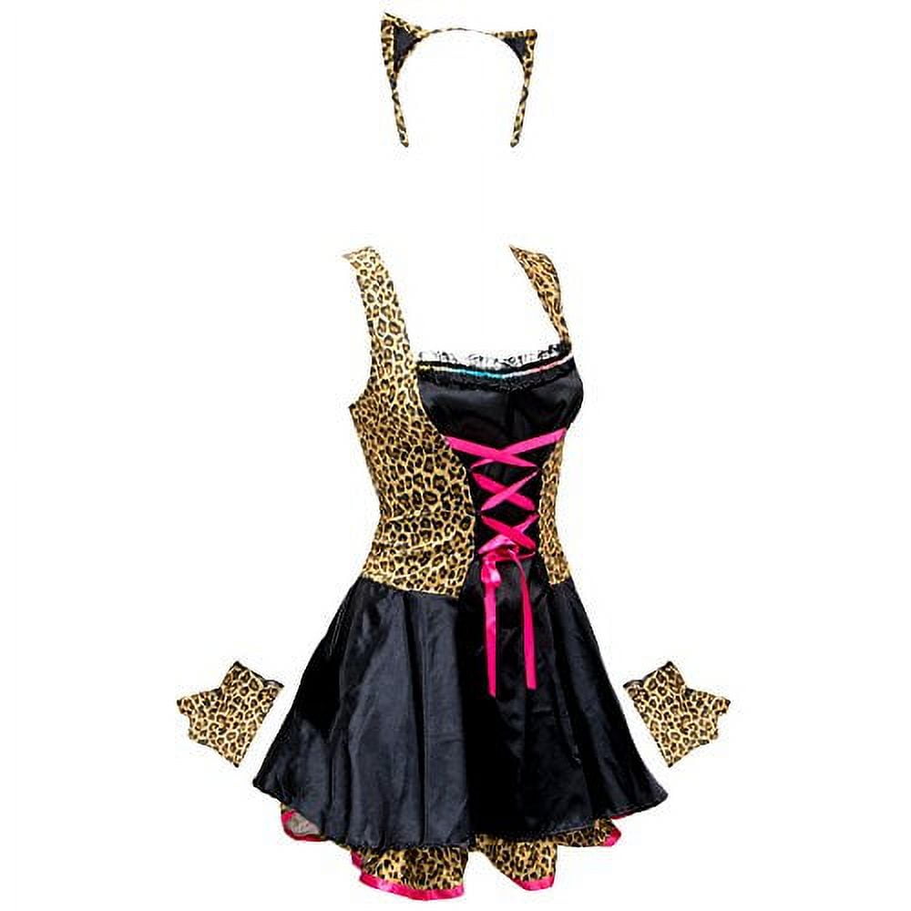 sexy kitten clothing Sexy Lingerie Cat Uniform Cosplay Kitten Girl Roleplay Costume Leopard  Bodysuits