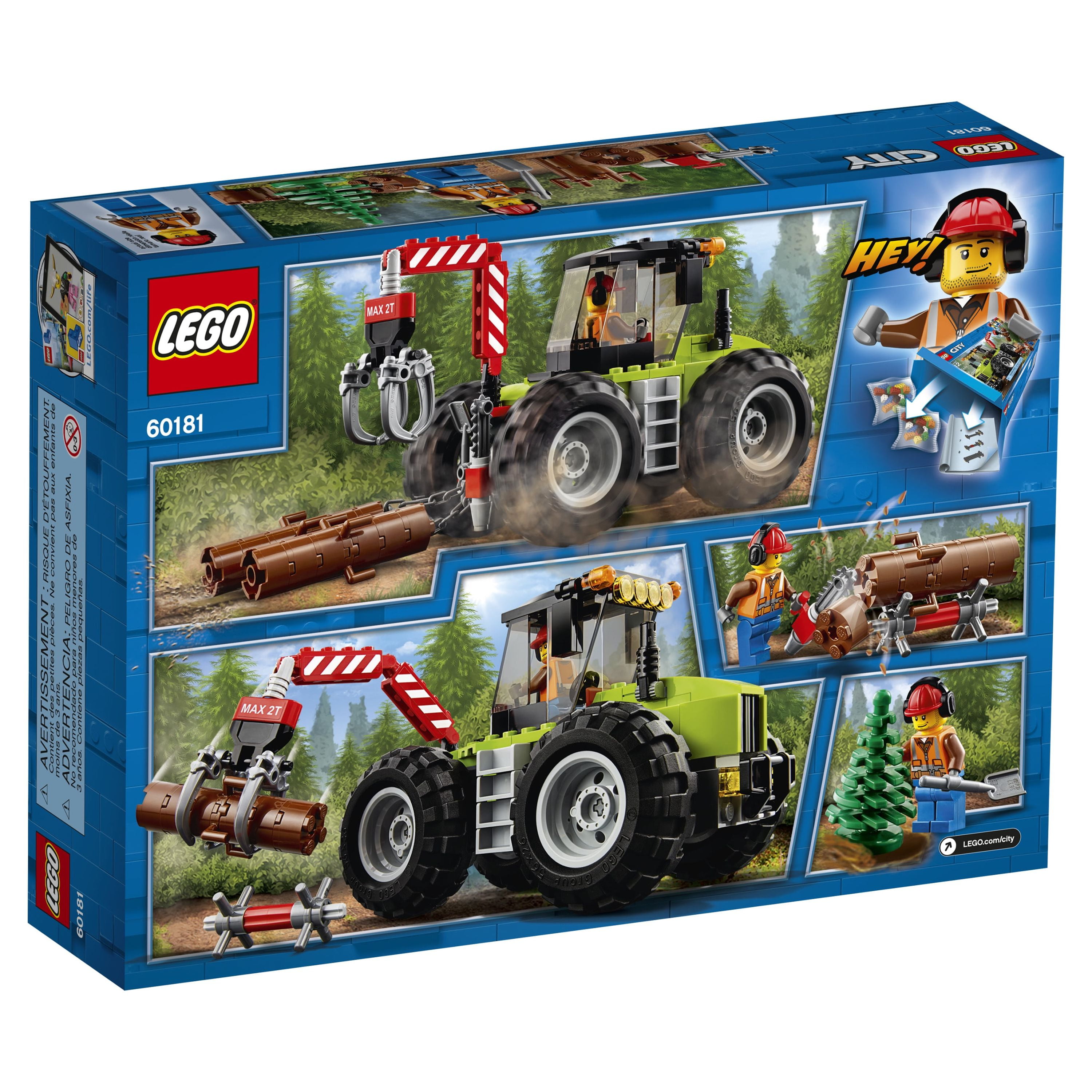 LEGO City Great Vehicles Forest Tractor 60181