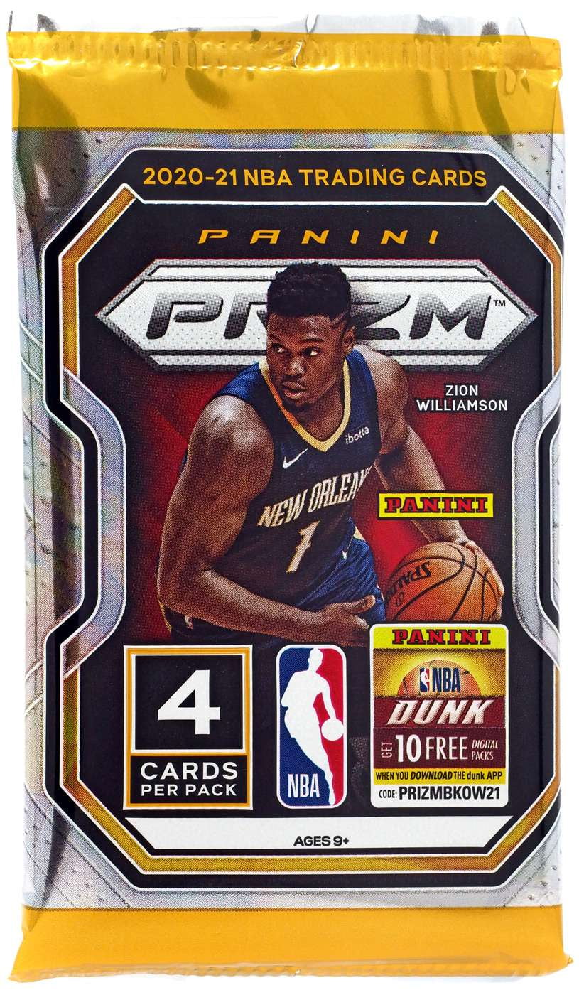 Walmart Exclusive: NBA Panini 2020-21 Prizm Basketball Card Pack