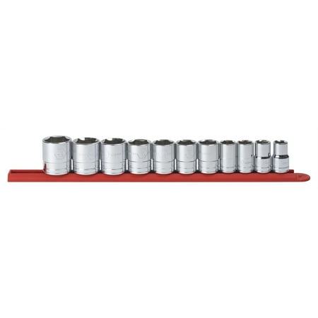 

GearWrench 80703 11 Pc. 1/2 Drive 6 Point Standard SAE Socket Set