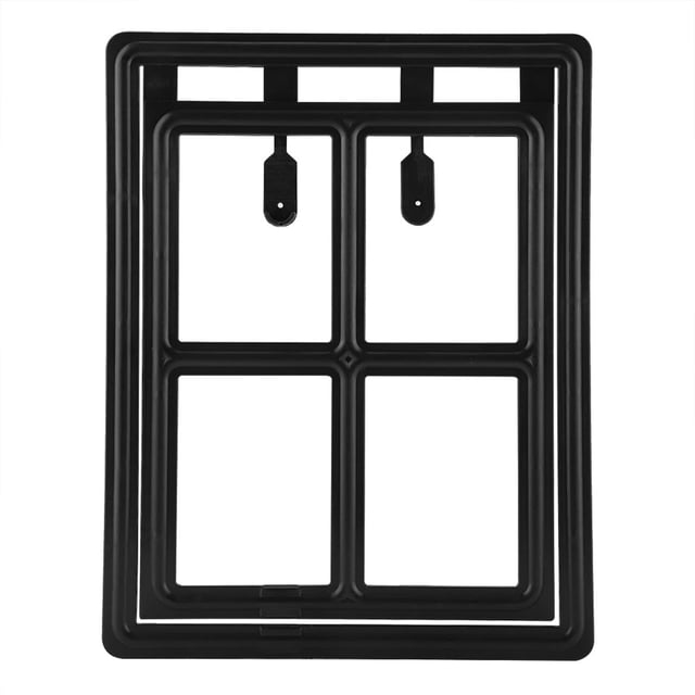 Pet Dog Cat Door, Cat Gate for Screen Door, Easy Install, Indoor Outdoor, Screen Window Gate , and Protection for Pets,
