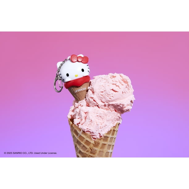 KRUSHED KITTY クラッシュドキティ ムーンアイズ USDM PR Lip Smacker Hello Kitty Ice Cream Cone Lip Balm - Walmart