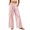 Red, variant on Tqcoqu Women's Striped Wide Leg High Waist Pants,Drawstring Elastic Loose Casual Beach Vacation Long Trouser with Pockets