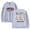 Grey, variant on Off Campus Briar University Merch Sweatshirt Women Men Casual Crewneck Long Sleeve Pullover Clothes