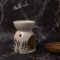 thumbnail image 4 of India Meets India Ceramic Pot Tealight Holder [White], Decorative Tealight Holder for Home Décor/Office, Best Used for Meditation/Yoga, Tealight Holder w/ Set of 4 Tealights, 5 x 3 in, 4 of 5