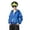 a-111Blue18, variant on Boys Kids Hooded Long Sleeve Windbreaker Jacket With Rainbow Zipper Pocket Casual Lightweight Coat For Toddlers Spring Summer Outdoor Activities Versatile Top