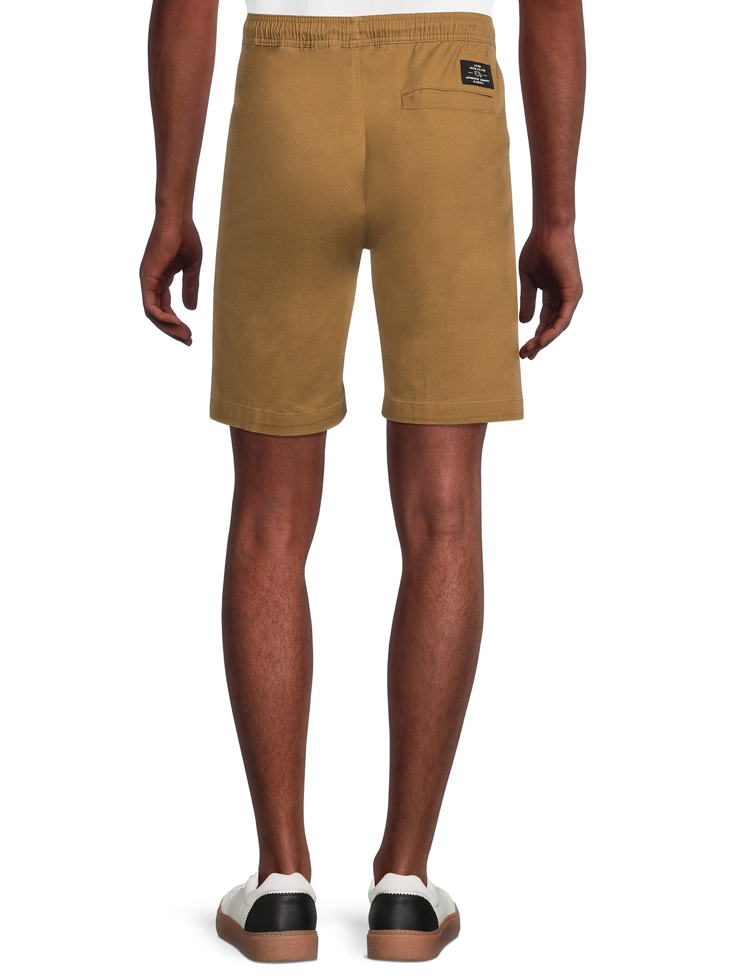 Tony Hawk Men's Stretch Twill Shorts with Pork Chop Pockets, Sizes S-XL