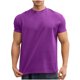 thumbnail image 2 of pstuiky Camisas de vestir de manga corta para hombre, Blusas casuales de verano para hombre, de manga corta, color liso, con cuello redondo y para fitness camisas casuales para hombre xl, 2 of 5