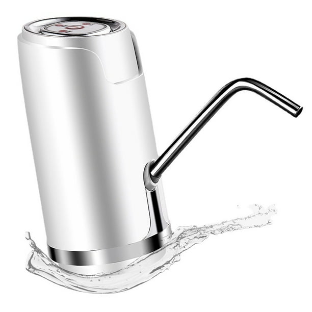 Despachador de agua Automático - Dispensador de Bomba de Agua Eléctrico - Portátil USB Recargable Bomba de Agua Eléctrica Inalámbrica Bombeo Rápido Botella de Universal Interruptor