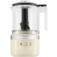 thumbnail image 1 of Open Box KitchenAid KFCB529QAC Cordless 5-Cup Food Chopper, Almond Cream, 1 of 8