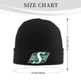 thumbnail image 2 of Tuque Saskatchewan Rugriders Tricotée Chaude d'Hiver, 2 of 5