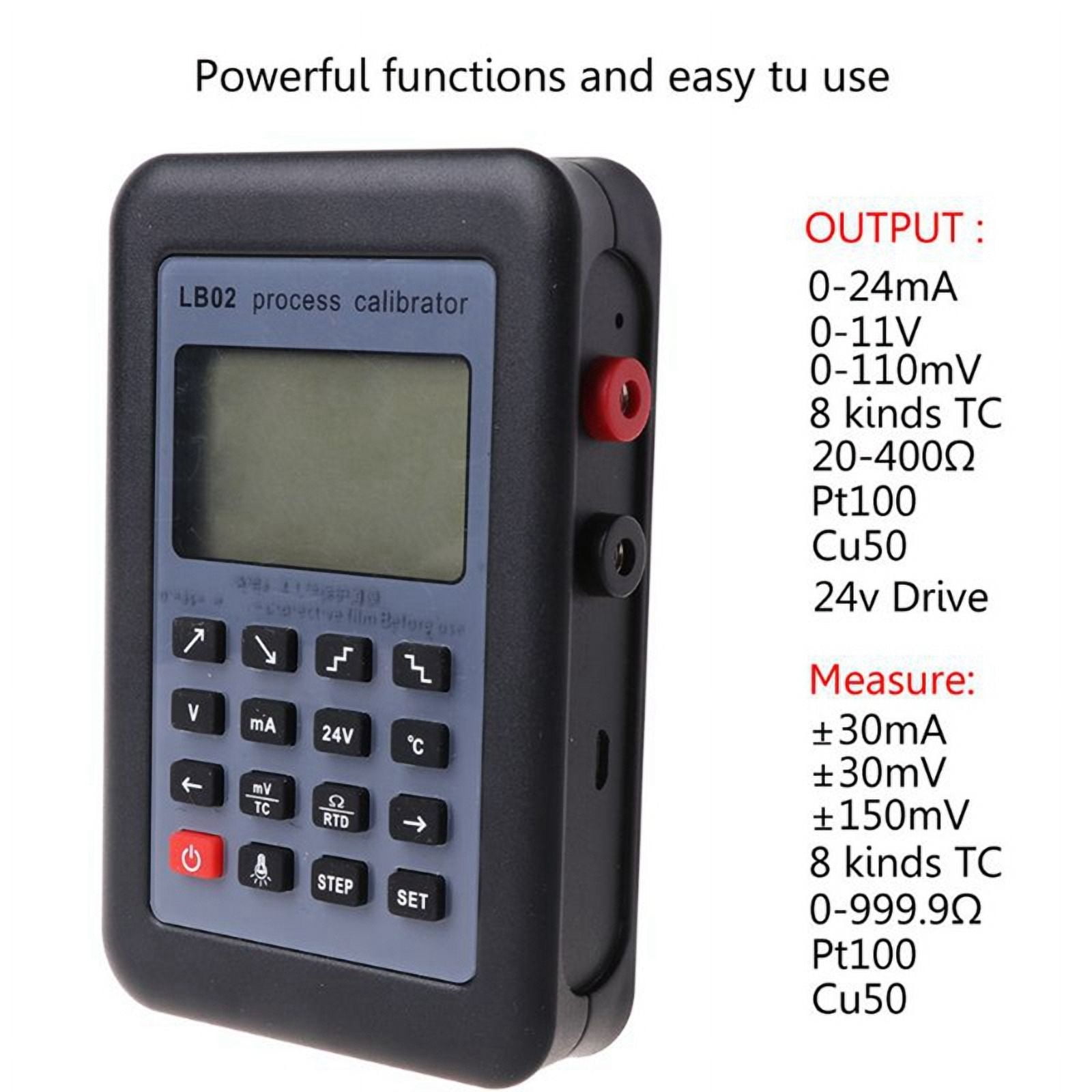 LB02 Calibrator Tester Resistance Current Voltmeter 4-20 Generator
