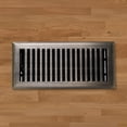 thumbnail image 2 of Cast Brass Contemporary Vent Covers - Brushed Nickel, 2 of 10