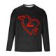 thumbnail image 4 of Blusas y camisas de manga larga con cuello redondo para hombre, blusa informal de manga larga con cuello redondo y estampado., 4 of 4