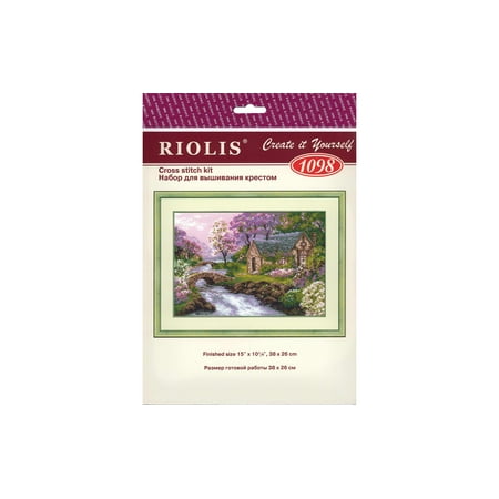 UPC: 4607154523520 | Riolis Cross Stitch Kit The Spring View