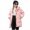 Pink, variant on LIaqionyy Girls Winter Coat Hooded Jacket Outerwear Thicken Long Puffer Warm Zip up Baggy Jackets for Kids