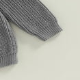 thumbnail image 4 of Chandails à Col pour Bébé Manches Longues Pulls Tricotés Amples, 4 of 6