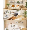thumbnail image 4 of Repisas Flotantes Estantes De Madera Cocina Baño 4pzs Modelo Blanco, 4 of 4