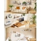 thumbnail image 4 of Repisas Flotantes Estantes De Madera Cocina Baño 4pzs Modelo Blanco, 4 of 4