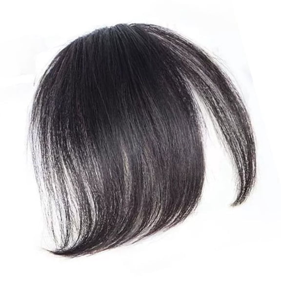 Slanted Bangs Hair Piece Heat Resistant Fiber Quick Hairstyle Hair Extension
