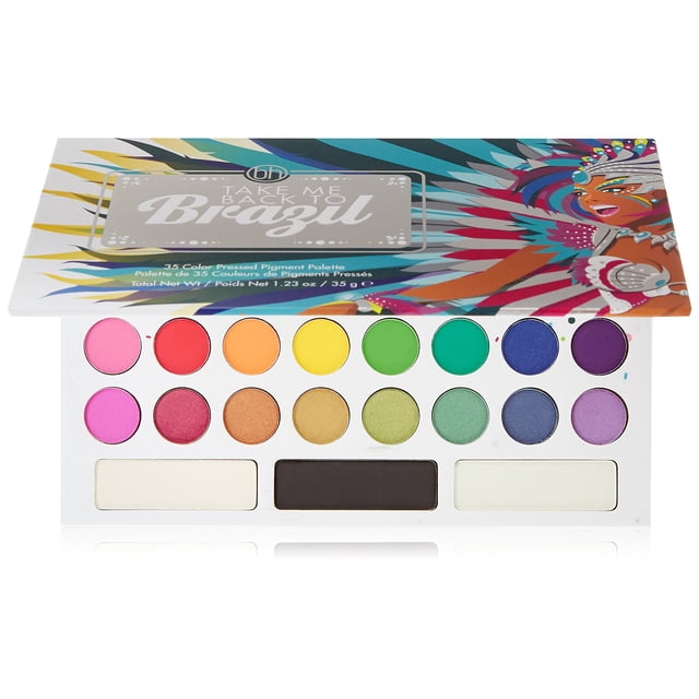 Paleta de sombras de ojos de 35 colores de Take Me Back To Brazil de la marca de cosméticos