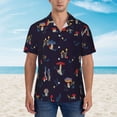 thumbnail image 4 of Bixox Men's Hawaiian Shirts Men's Mushrooms3 Print Short-Sleeve Shirt-3X-Large, 4 of 8