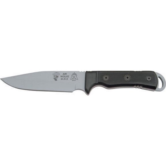 Tops AIR01 Knives Fixed Blade Knife G-10 Handle Air Wolfe Tactical Sheath