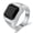 Steel Color, variant on Mens Titanium CZ Engagement Wedding Band Comfort Fit Jewelry Gift for Dad With White Gift Box Packaging