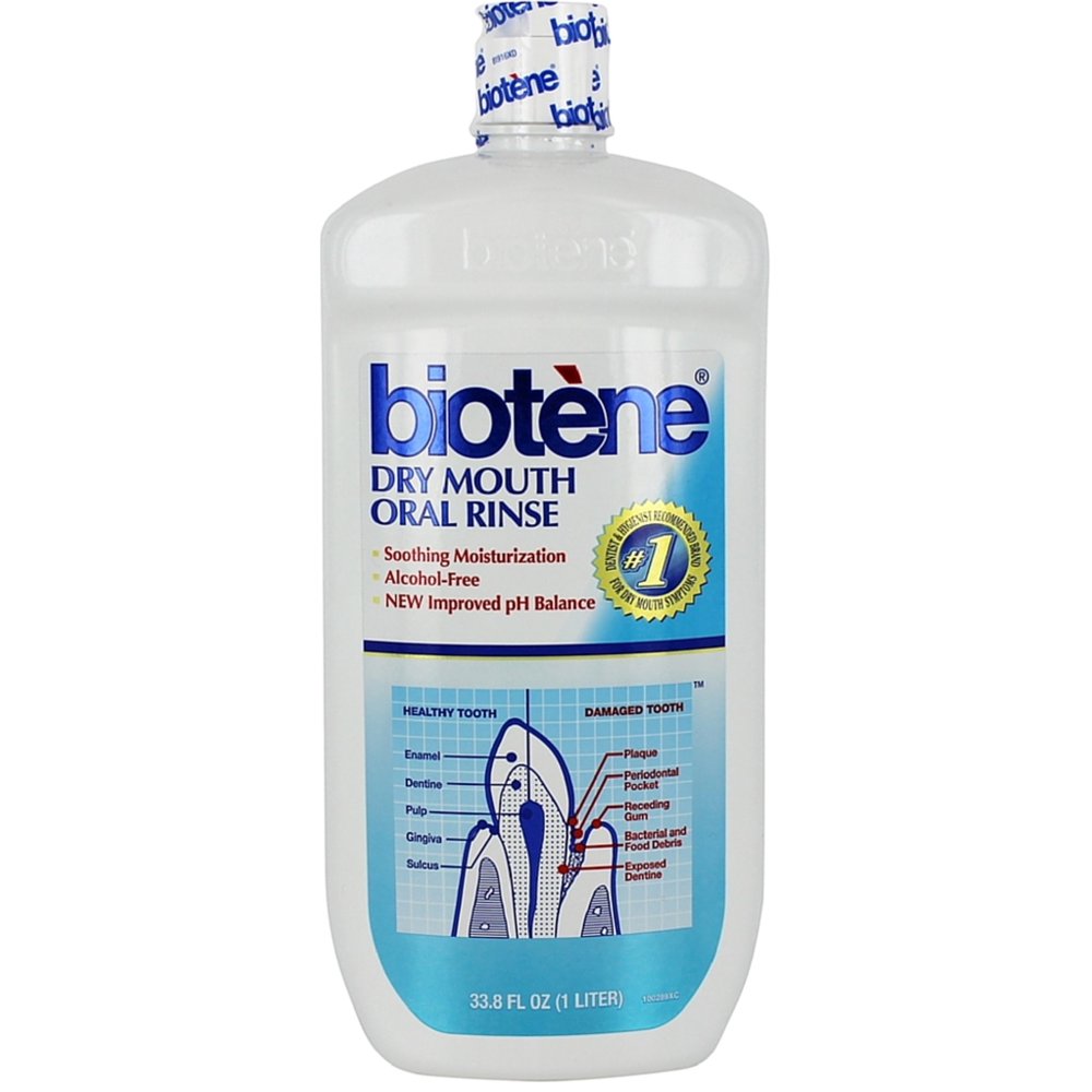 Biotene Dry Mouth Mouthwash 33.80 oz (Pack of 6)