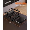 thumbnail image 2 of Jelens Hip Thrust Machine, 800LBS Glute Bridge Machine with Weight Holder,Duty Glute Bridge Adjustable Footboard for Home Gym, 2 of 10