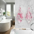 thumbnail image 7 of Dreamtimes Valentine's Day Cotton Hand Towel Super Soft and High Absorbent Bath Towel Fast Drying Hand Towel for Home Bathroom Gym Hotel Yoga (2 Pack),16 x 28 inch, 7 of 7