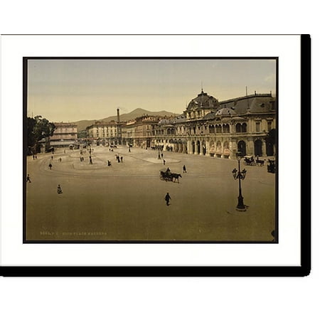 Historic Print, Massena Place Nice Riviera, 16" x 20"