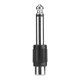 thumbnail image 2 of Conversores de audio y vídeo 2 uds convertidores de Audio y vídeo adaptador RCA convertidor de conector niquelado para VCD DVD Barbie Nuevos Originales, 2 of 6