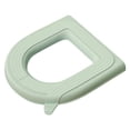 thumbnail image 1 of Almohadillas para cubierta de asiento de inodoro, EVA, suave, lavable, cómoda, cojín para asiento de inodoro, cojín para asiento de inodoro con asa para la mayoría de los asientos de inodoro, 1 of 6