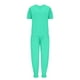 thumbnail image 4 of ICHUANYI Clearance Fashion Woman Round Neck Solid Short Sleeve Blouse +Loose Pockets Pants Sets(Green, M) ICHUANYI WER2023080905350, 4 of 6