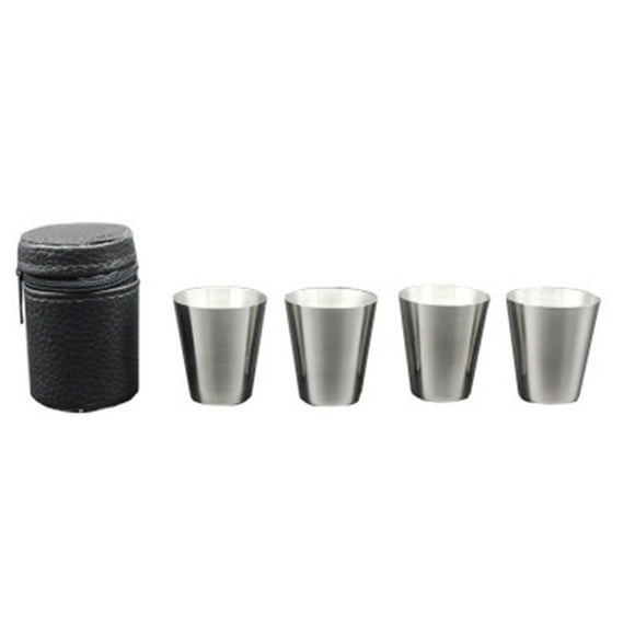 MAIF Perfect Whiskey Xo Alcohol Cups Mini Metal Cups Durable Liquor Test Drinking 30 Ml Cups With Cup Cover
