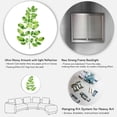 thumbnail image 5 of Designart - Moringa Branch Tropical Tree Foliage - Farmhouse Metal Circle Wall Art, 5 of 5
