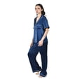 thumbnail image 2 of Pijama satinada Roman Fashion /Juvenil, 463 (Azul marino) azul marino G, 2 of 4