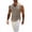 Khaki, variant on BaoFuBaoMei Sweater Vest Men Knitted Big and Tall V Neck Ribbed Trim Sleeveless Sweater Stripe Jacquard Fall Tops