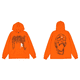 thumbnail image 1 of Sudadera con capucha informal de moda, bordado de venganza, nicho de hueso largo, cabeza de Calavera, estilo americano, ajuste suelto, High StreetNaranja 5563, 1 of 3