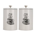 thumbnail image 1 of Tins Tea Metal Tinplate Tin Box Jar Boxes Cans Storage Cookie Candy Container Food Proof Sealing Containers Smell, 1 of 7