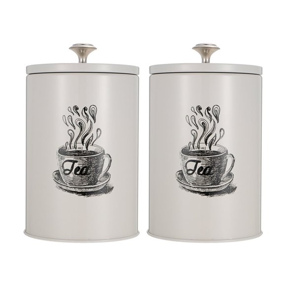 Tins Tea Metal Tinplate Tin Box Jar Boxes Cans Storage Cookie Candy Container Food Proof Sealing Containers Smell