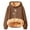 Brown, variant on Hoodies for Women Womens Oversized Cardigan Sweaters 2025 Fall Long Lantern Sleeve Knit Open Front Lightweight Orange XXXL