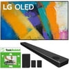 LG OLED65GXPUA 65-inch GX 4K Smart OLED TV with AI ThinQ (2020 Model) Bundle with LG SN11RG 7.1.4 ch High Res Audio Sound Bar with Dolby Atmos and Surround Speakers + TaskRabbit Installation Services