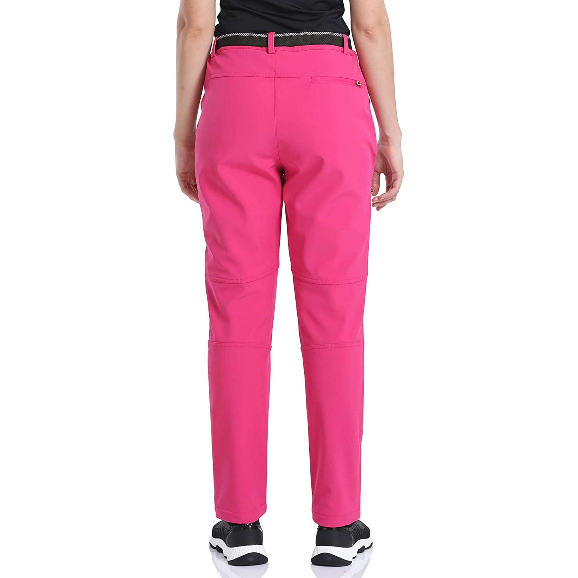 Pantalons de Randonnee pour Femmes Pantalons d Hiver Impermeables Impermeables en Molleton Doubles de Ski de Neige Snowboard Walmart