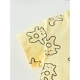 thumbnail image 5 of Gupgi Toddler Girls Summer Shorts Sets Short Sleeve Crewneck Bear Print Tops Shorts Sets, 5 of 9