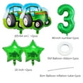 thumbnail image 2 of 5pcs farm theme birthday party balloons, 32inch green number 8 balloon ,tractor aluminum foil balloon for Party decoration, 2 of 10
